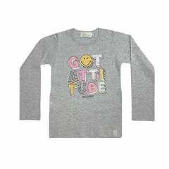 Art. 8586 - Remera niña Got attitude - comprar online