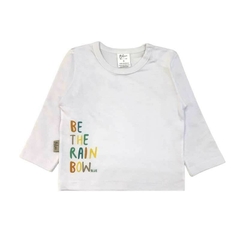 Art. 8602 - Remera bebé m/l rainbow - comprar online