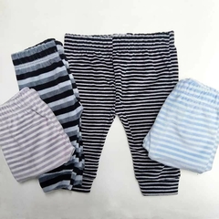 Art. 8896 - Pantalón mini bebé rayado - tienda online