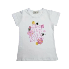 Art. 9077 - Remera niña m/c Bee - comprar online