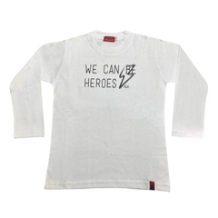 Art. 7256 - Remera niño We can be heroes en internet