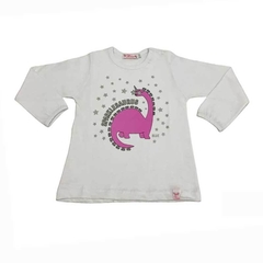 Art. 8078 – Remera beba m/l Dino Sparklesaurus - comprar online