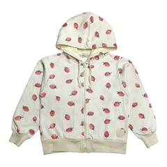 Art. 9107 - Campera niña glitter Frutillas