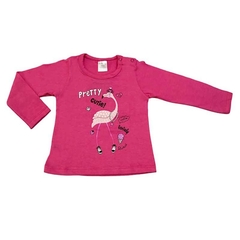 Art. 2825 – Remera beba m/l Flamenco - Blue Baby & Kids