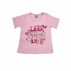 Art. 3035 – Remera beba Let´s shine and love - comprar online