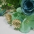 Ramo flor Artificial Ranunculo Flor Celeste y Turquesa en internet