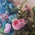 Guia Encadenado flores Artificiales Eventos Mod: 1611 rosa /1607 Turquesa - comprar online