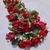 Cadena Guia flores Artificiales Rojas Mod: 1607 *PREMIUM