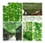 x 24 tiras Guirnaldas hiedra hoja verde Artificial en internet