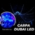 CARPA LED DUBAI 2000 LUCES AZUL IDEAL EVENTOS