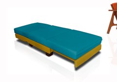 Poltrona Cama De Solteiro Reclinável Modelo MOVA_nu - Poltrona Se Transforma Em Sofá Cama Compose na internet