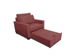Imagem do Poltrona Cama De Solteiro Modelo Meca_nu - Poltrona Que Se Transforma Em Sofá Cama Resistente e Confortável em Sarja
