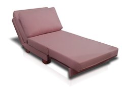 Poltrona Cama De Solteiro Modelo MOVA - Poltrona Se Transforma Em Sofá Cama Rosa - comprar online