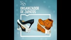 COMBO X10 UNIDADES ORGANIZADOR DE ZAPATOS BLANCO en internet