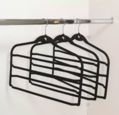 PERCHA PANTALONERA DE TERCIOPELO