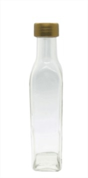 BOTELLA DE VIDRIO "CUISINE" TRANSPARENTE "S" - tienda online