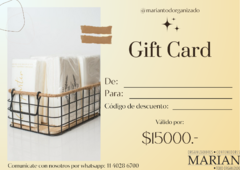 GIFT CARD $15000 - comprar online