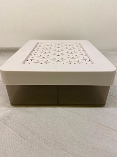 CAJA ORGANIZADORA "PARIS" CON TAPA "S" CON DIVISIONES BEIGE en internet