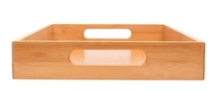 BANDEJA "VALSEN" RECTANGULAR "M" BAMBOO CON ASAS #2 - comprar online