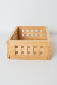 CAJA / BANDEJA "VALSEN" DE BAMBOO TRAMADA - comprar online