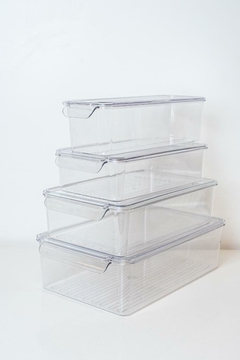 Imagen de ORGANIZADOR "CLEAR" RECTANGULAR "XL" CON TAPA #3