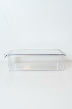 ORGANIZADOR "CLEAR" RECTANGULAR "XL" CON TAPA #3 - comprar online