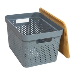 CAJA "OSLO" GREY "L"