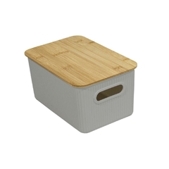 CAJA "MALMO" RECTANGULAR GREY "S" - comprar online