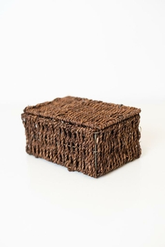 CAJA SEAGRASS "GLAM" CON TAPA "XS" #1 - comprar online