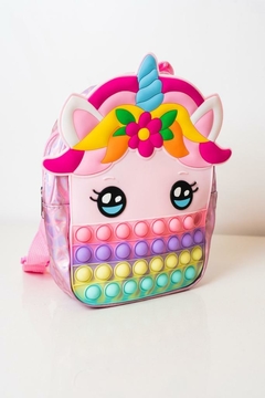 MOCHILA "UNICORNIO" OJITOS