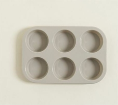 MOLDE PARA MUFFINS "CELINE" x6 VISON CLARO - comprar online