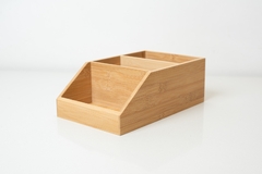 ORGANIZADOR "VALSEN" DE BAMBOO XL ALTO CON 3 DIVISIONES en internet