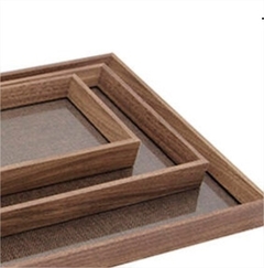 BANDEJA RECTANGULAR "MARK" DE MADERA "L" - comprar online