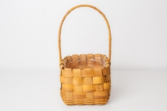 SET x2 CANASTAS "PICNIC" CON MANIJA DE BAMBOO - comprar online