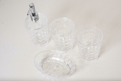 SET x4 "ROMBOS" PARA BAÑO DE ACRILICO - comprar online