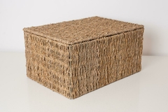 CAJA SEAGRASS "GLAM" CON TAPA "XL" #7