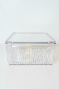 ORGANIZADOR DE ACRILICO "CLEAR" RECTANGULAR "L BIS" CON TAPA #5 - comprar online