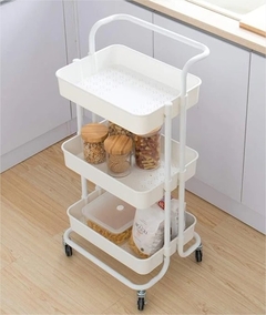 CARRITO MUEBLE ORGANIZADOR "HOME VIP" CON MANIJA