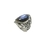 Anel de Abalone com prata 925 Pedra e Prata