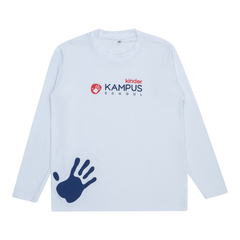 KINDER Camiseta Manga Longa Branca