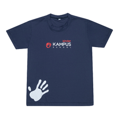 KINDER Camiseta Manga Curta Azul