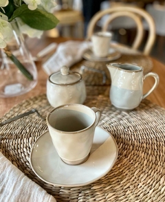Taza de café con plato de cerámica Elsinor