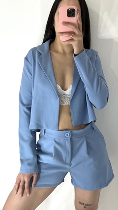 SHORT SASTRERO CELESTE Comprar en ALL COLORS