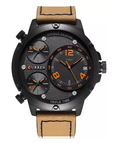 RELOJ CURREN 3 HORARIOS 8262 Comprar en GOLDEN STORE