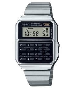 Reloj Casio CA-500WE-1A - Funcionalidad Retro con Estilo Metálico