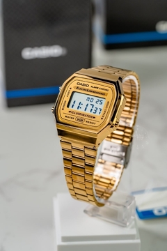 RELOJ CASIO RETRO A168WG-9 en internet