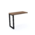 Mesa Complemento Tubular PE40 Walnut 90 cm - Pandin