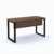 Mesa Tubular PE40 Walnut 90 cm - Pandin