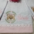 Kit fraldinhas de boca e ombro personalizadas ursinha rosa - comprar online