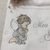 Toalha de Batizado personalizada bordada anjinho menina na internet